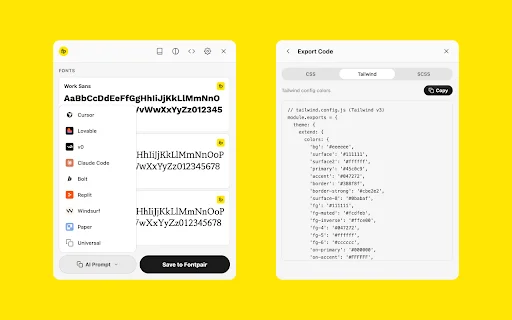 Fontpair: Identifikasi Font & Warna Website – Unduh Gratis - Screenshot 2