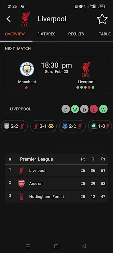 Download Football Livescores Terbaru – Prediksi Bola Gratis - Screenshot 2