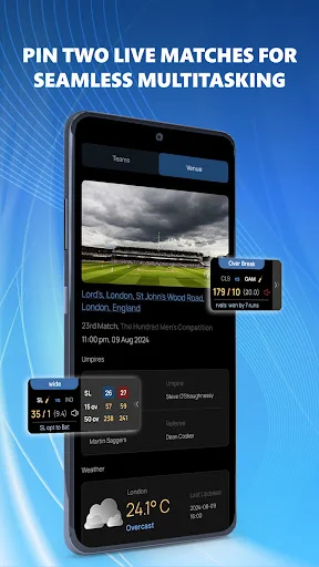 Download CricRadio Terbaru – Skor Kriket Live & Komentar Cepat - Screenshot 2