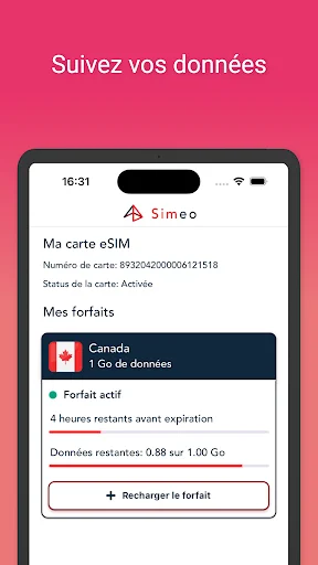 Download Simeo eSIM – Internet Murah & Mudah untuk Travel - Screenshot 10
