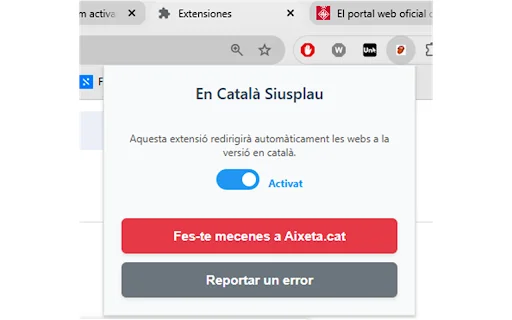 En Català, si us plau – Browsing Otomatis Bahasa Catalan - Screenshot 2
