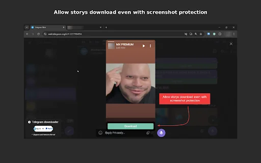 Unduh Telegram Downloader Terbaru – Simpan Media Grup & Channel - Screenshot 4