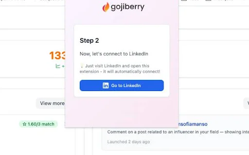 Download Gojiberry AI Terbaru – Sinkronisasi LinkedIn Mudah - Screenshot 1