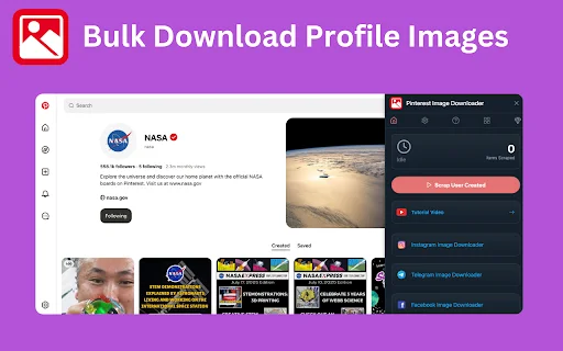 Pinterest Images Downloader: Unduh Foto & Video Pinterest Cepat - Screenshot 4