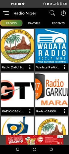Download Niger Radios + Enregistreur Terbaru – Rekam Radio Gratis - Screenshot 12