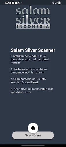 Download Salam Silver Scanner Terbaru – Cek Emas Mudah & Cepat - Screenshot 2