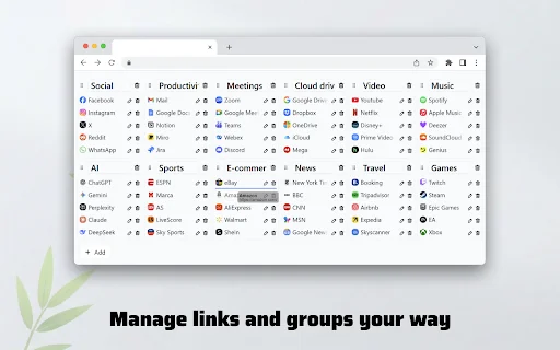 Panda Speed Dial – Kelola Tab Baru Chrome Jadi Lebih Cepat - Screenshot 3