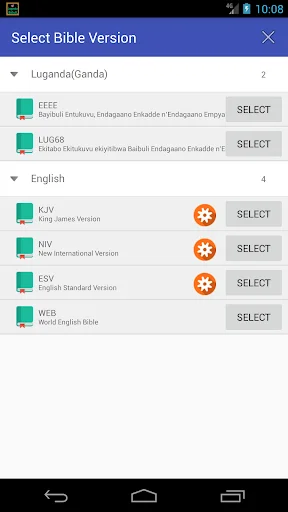 Download Luganda English Audio Bible – Alkitab Audio Gratis - Screenshot 3