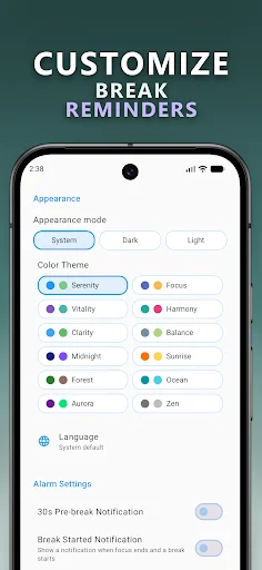Unduh Eye Strain Break Timer Terbaru – Atasi Mata Lelah Gratis - Screenshot 12