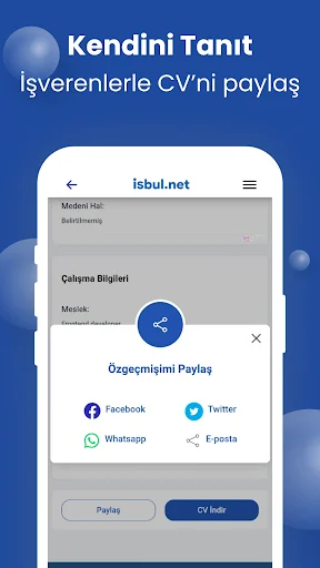 Download Isbul.net İş İlanları Terbaru – Buat CV & Lamar Kerja - Screenshot 6