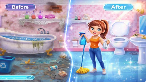 Download House Cleaning: Girl Cleanup – Game Membersihkan Rumah - Screenshot 21