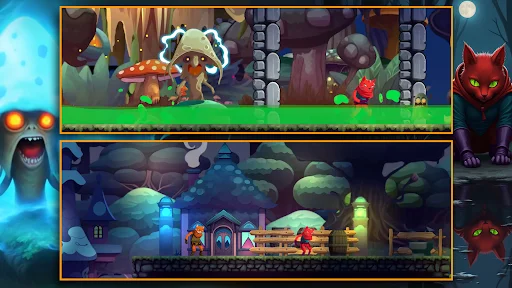Download Cat Journey: Action Platformer Terbaru – Petualangan Seru - Screenshot 2