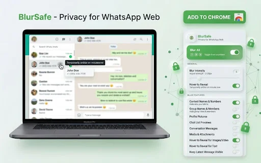 Download BlurSafe for WhatsApp Terbaru – Privasi Aman Gratis - Screenshot 1