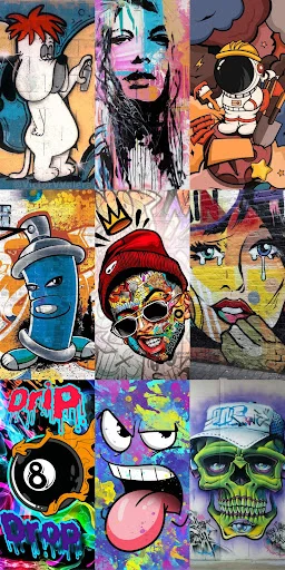 Download Graffiti Wallpaper Terbaru – Seni Jalanan Keren Gratis - Screenshot 10