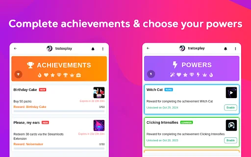 Download Streamloots: Mainkan Kartu Langsung di Browser Anda - Screenshot 4