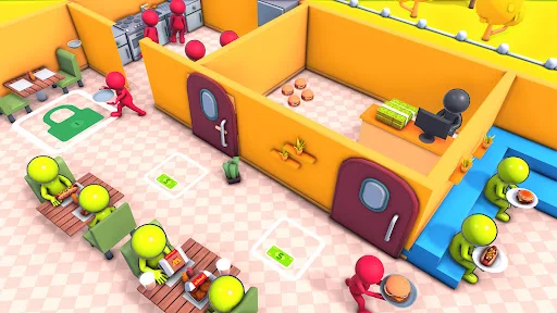 Download Idle Burger Shop: Cafe Tycoon Terbaru – Game Restoran - Screenshot 18