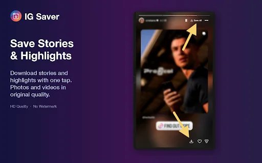 IG Saver 2026: Download Foto & Video Instagram Tanpa Login - Screenshot 4