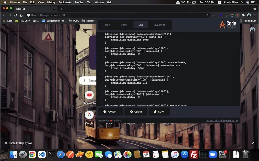 Code Formatter Chrome – Format HTML, CSS, JS, JSON Gratis - Screenshot 3