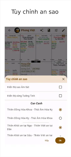 Download Lập Lá Số Tử Vi Terbaru – Kelola Horoskop & Astrologi - Screenshot 5