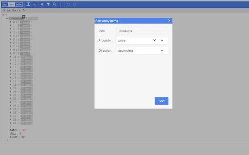 JSON Editor: Alat Edit dan Format JSON Terbaik – Unduh Gratis - Screenshot 5