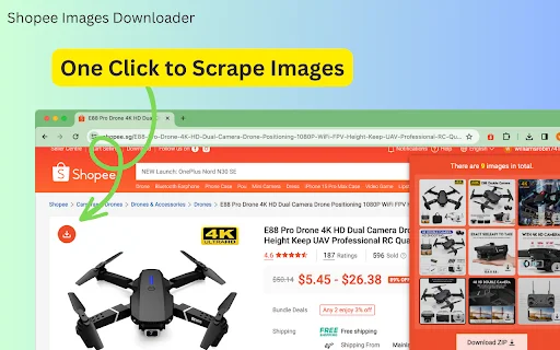 Shopee Images Downloader: Save High-Quality Product Photos Easily - Screenshot 1
