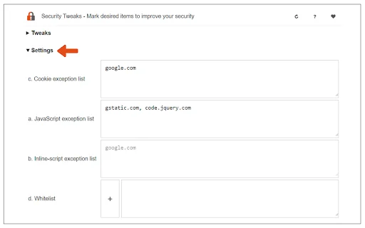 Download Security Tweaks Terbaru – Tingkatkan Privasi Browser - Screenshot 2