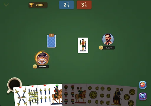 Download Tressette & Scopa Royal Terbaru – Game Kartu Klasik Gratis - Screenshot 5