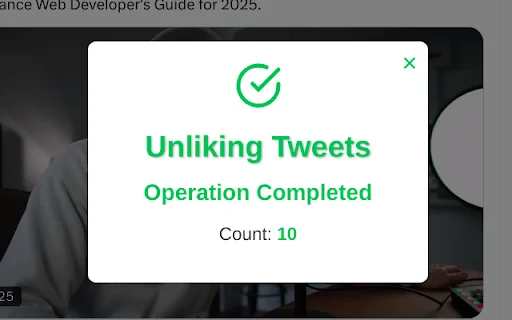 Mass Tweet Deletions & More – Powerful Twitter Automation Tool - Screenshot 4