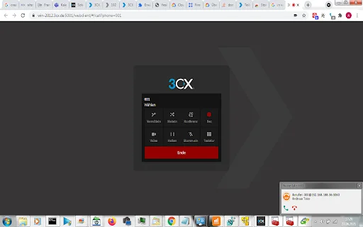 Download 3CX Webclient Auto Dial Terbaru – Klik Panggilan Otomatis - Screenshot 1