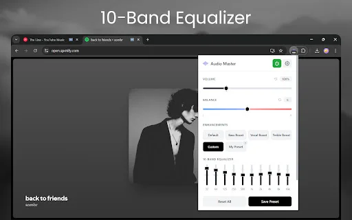 Download Audio Master: Penguat Volume & Equalizer Terbaik - Screenshot 3