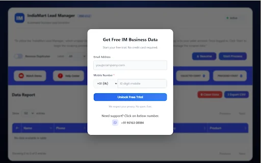 Download IndiaMART Lead Manager – Ekspor Leads & Data Buyer Cepat - Screenshot 2